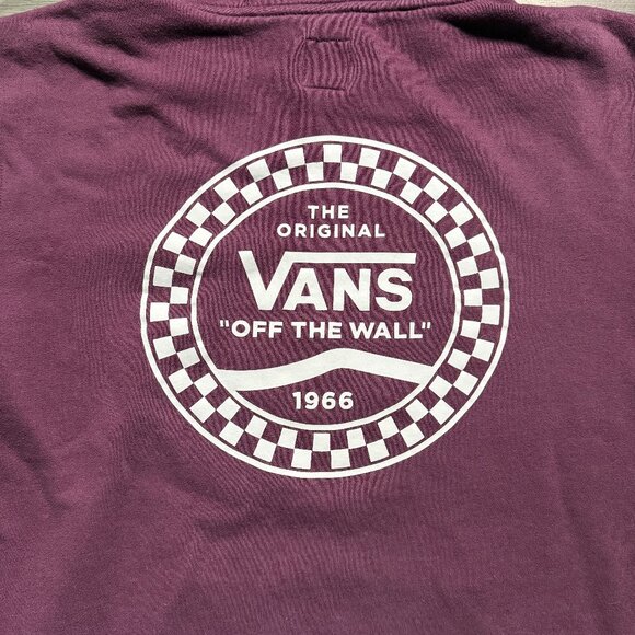 Vans Men's Off The Wall Hoodie - Purple - Picture 2 of 9